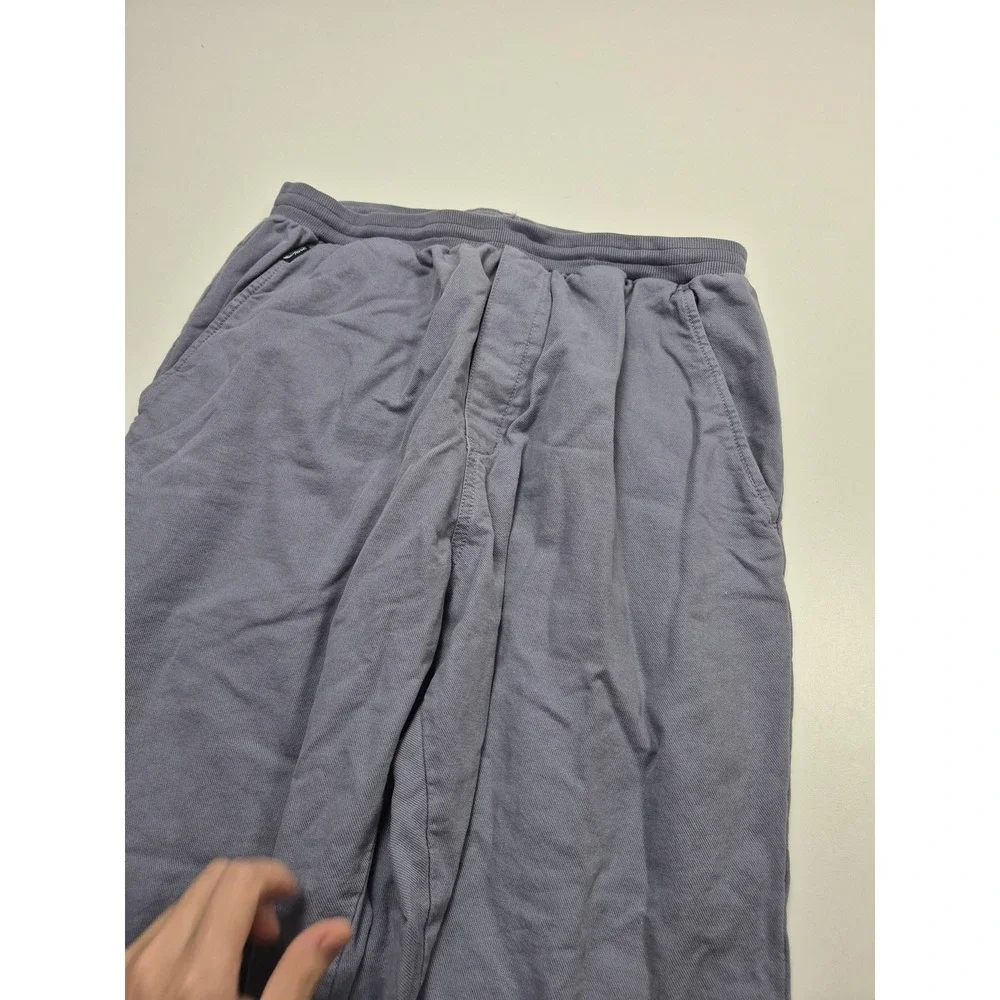 Crazy Shirts Canton Pant Sweatpants Mens 36x32 Blue Cotton Elastic Waist Casual